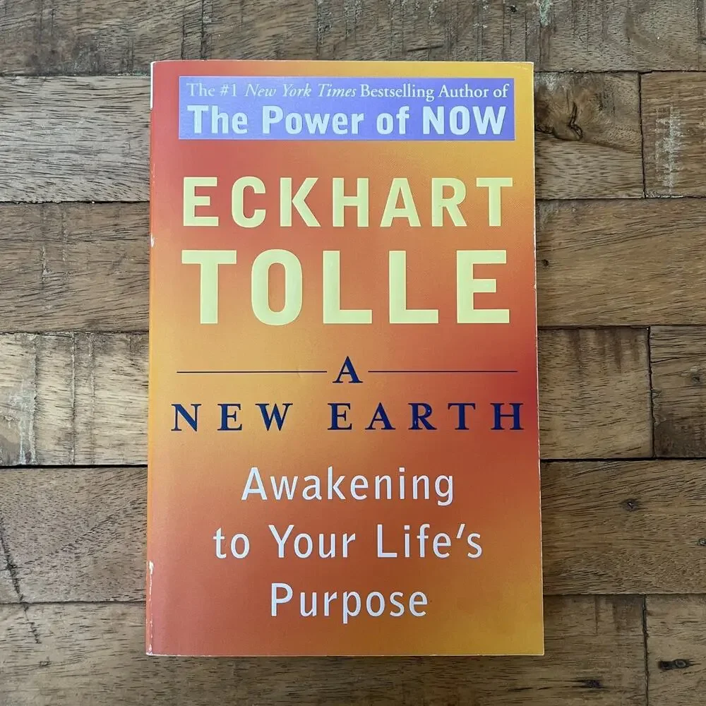 Eckhart Tolle 3 Book Lot Practicing Spiritual Self Help
